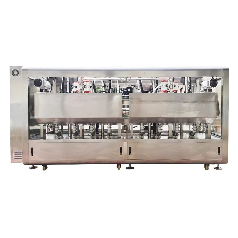 Halbautomatische Pastenfüll- und Verschließmaschine